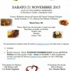 Cena Sabato 21 Novembre